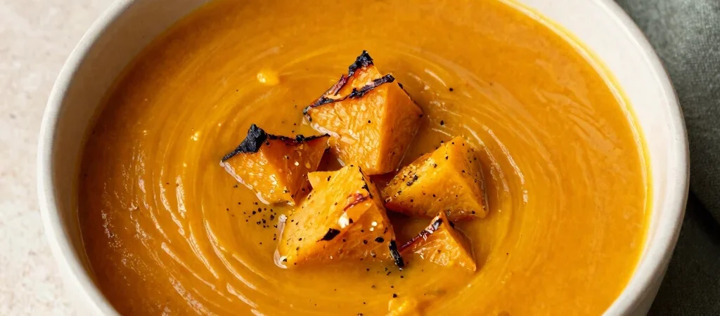Butternut Soup That Keeps Its Roasted Flavor